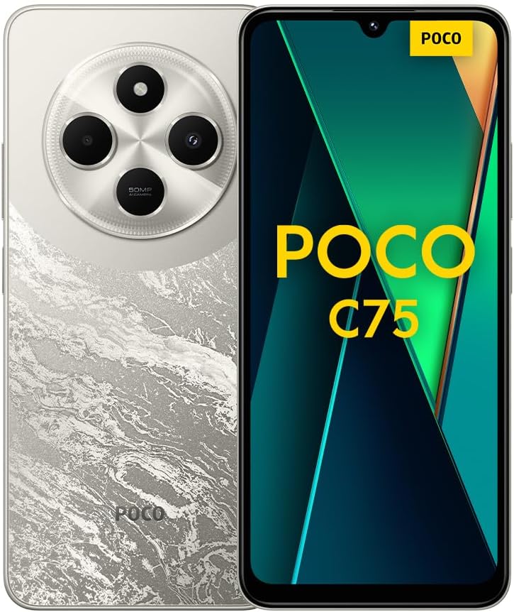 Poco C75: Smartphone Android Oro con Prestazioni Top